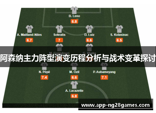 阿森纳主力阵型演变历程分析与战术变革探讨